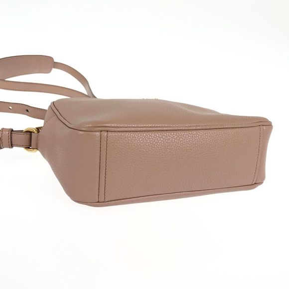 Prada Vitello Phenix Crossbody Graige Cipria Leather Shoulder Bag - Picture 4 of 16